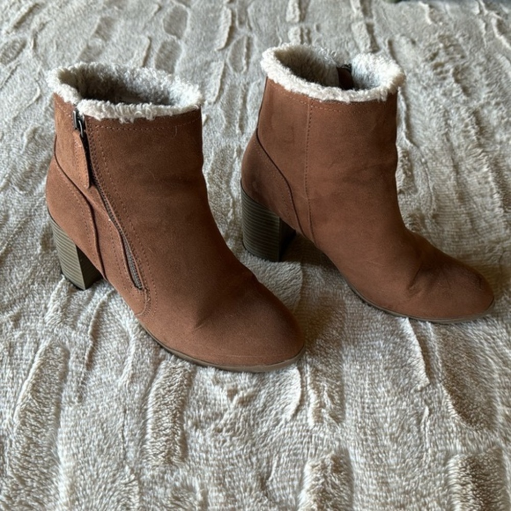 A New Day Fur Lined Ankle Boots